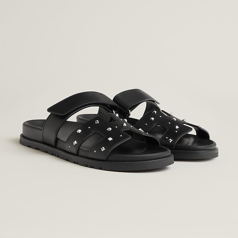 【カラー豊富の9色♪】Sandales Chypre HERMES サンダル Hermes Chypre Techno Sandal Sunset & Rouge Ecarlate Suede